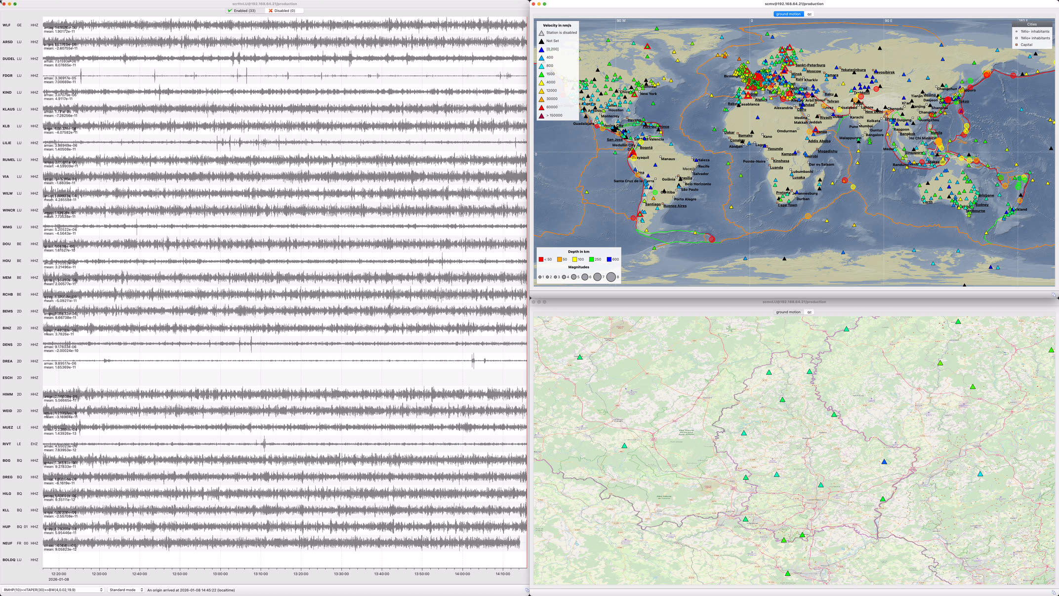 seiscomp-macOS Screenshot